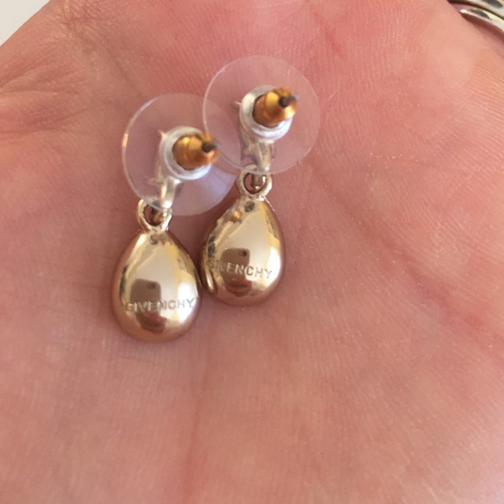 Givenchy Gold Drop Earrings - Picture 3 of 3
